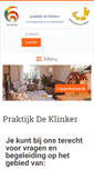 Mobile Screenshot of praktijkdeklinker.nl